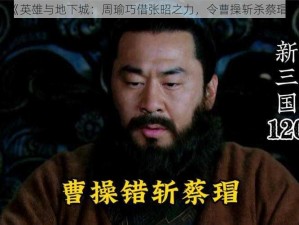 《英雄与地下城：周瑜巧借张昭之力，令曹操斩杀蔡瑁》