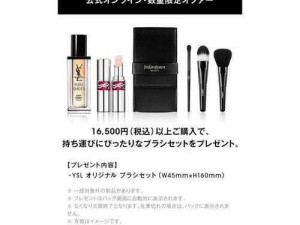 ysl 日本官网美妆护肤产品介绍