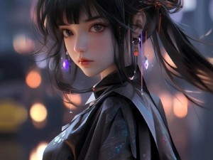 3D 无尽动漫美女：赛博朋克画廊