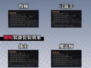 龙之谷手游古代人套装获取攻略及属性图鉴深度解析