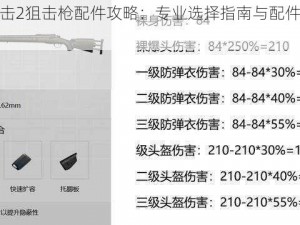 生死狙击2狙击枪配件攻略：专业选择指南与配件组合建议