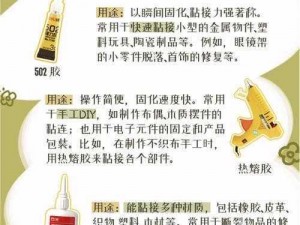 动胶配方大全高清：揭秘各种胶粘剂的独特配方，让你的 DIY 更轻松