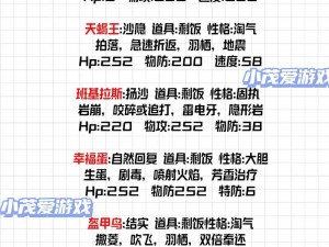 口袋妖怪复刻双打宠物搭配策略深度解析：制胜组合的秘密揭秘