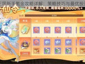 策魂三国新手氪金攻略详解：策略技巧与最优投资指南