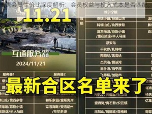 明日之后联盟会员性价比深度解析：会员权益与投入成本是否匹配，值得购买吗？