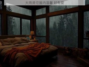 大雨滂沱屋内温馨 好有爱