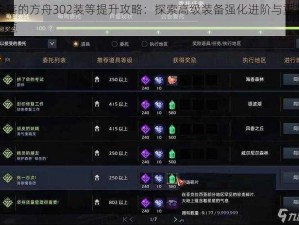 失落的方舟302装等提升攻略：探索高级装备强化进阶与重置之道