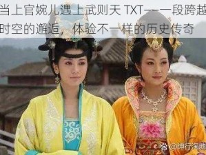 当上官婉儿遇上武则天 TXT——一段跨越时空的邂逅，体验不一样的历史传奇