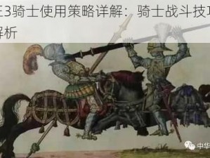 君王3骑士使用策略详解：骑士战斗技巧全面解析