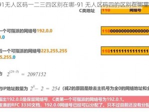 91无人区码一二三四区别在哪-91 无人区码四的区别在哪里？