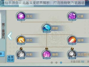 梦幻诛仙手游合欢武器深度培养解析：打造独特魅力武器培育指南