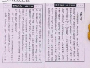 探索江湖隐秘：北冥神功的放置之处——逍遥林深藏之秘