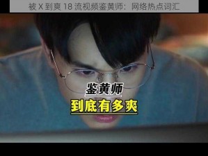 被 X 到爽 18 流视频鉴黄师：网络热点词汇