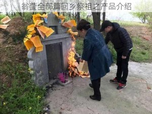 翁莹全部篇回乡祭祖之产品介绍