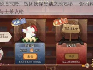 阴阳师秘境探险：饭团妖怪集结之地揭秘——饭团料理任务全解析与击杀攻略