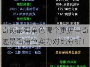 奇迹最强者神器锻造深度解析：武器强化秘笈与心得分享