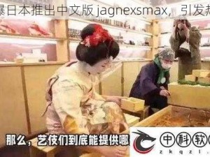 惊爆日本推出中文版 jagnexsmax，引发热议