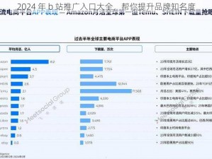 2024 年 b 站推广入口大全，帮你提升品牌知名度