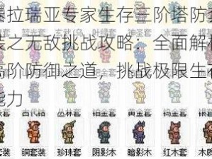 泰拉瑞亚专家生存三阶塔防套装之无敌挑战攻略：全面解析高阶防御之道，挑战极限生存能力