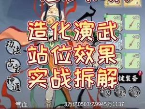 幻想Q传演武场攻略：探索游戏玩法，策略战术实战指南