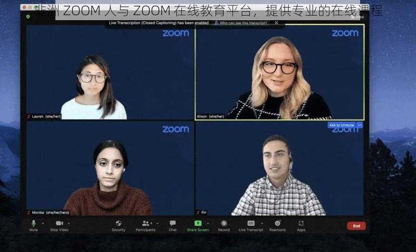 非洲 ZOOM 人与 ZOOM 在线教育平台，提供专业的在线课程