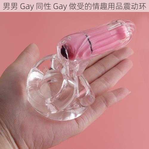 男男 Gay 同性 Gay 做受的情趣用品震动环