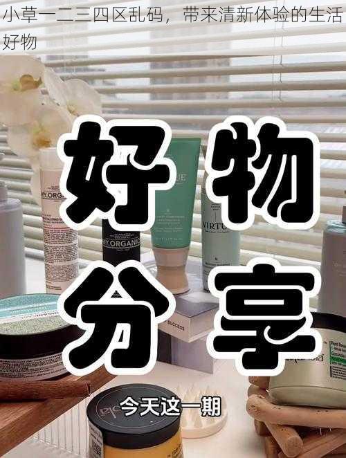 小草一二三四区乱码，带来清新体验的生活好物