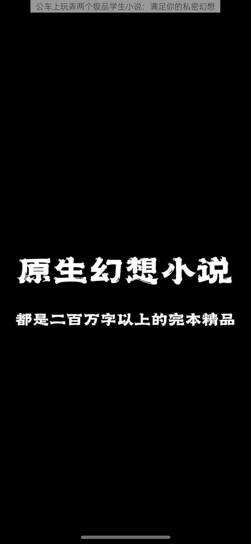 公车上玩弄两个极品学生小说：满足你的私密幻想