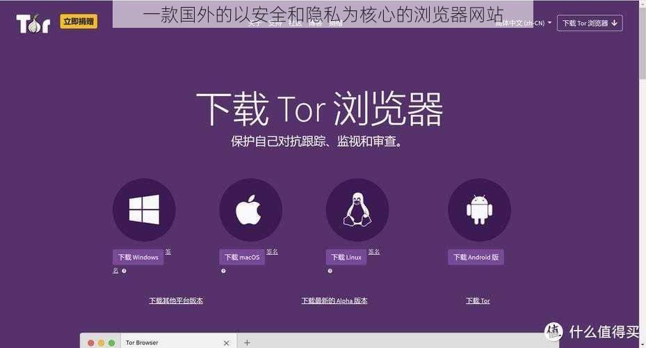 一款国外的以安全和隐私为核心的浏览器网站