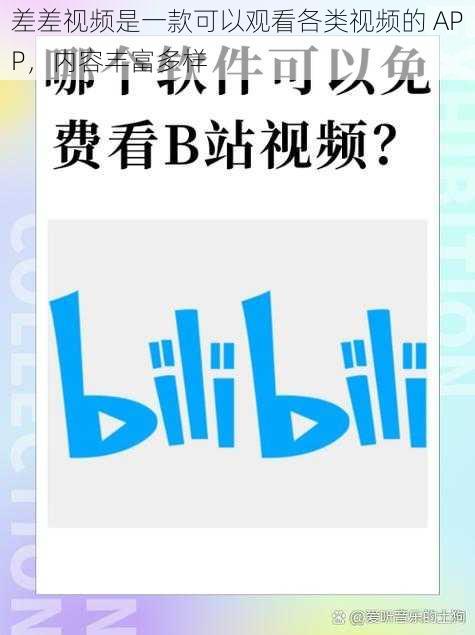 差差视频是一款可以观看各类视频的 APP，内容丰富多样