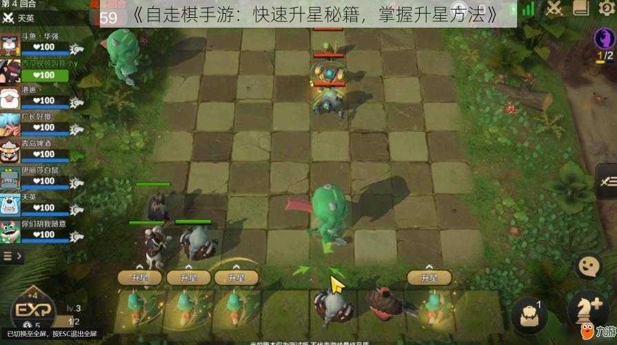 《自走棋手游：快速升星秘籍，掌握升星方法》