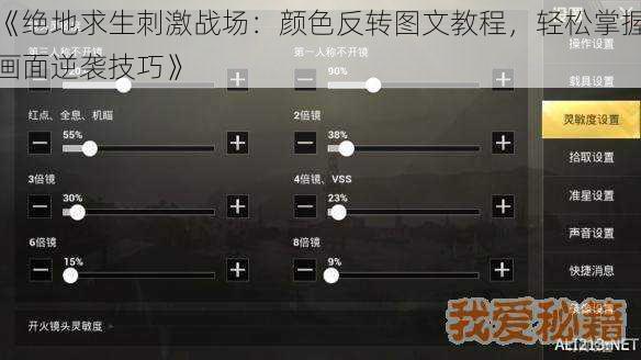 《绝地求生刺激战场：颜色反转图文教程，轻松掌握画面逆袭技巧》