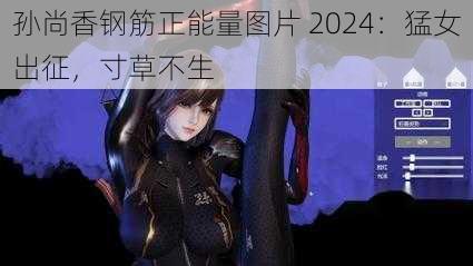 孙尚香钢筋正能量图片 2024：猛女出征，寸草不生