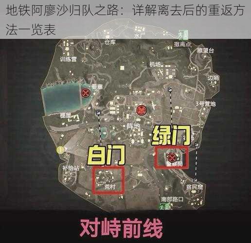 地铁阿廖沙归队之路：详解离去后的重返方法一览表