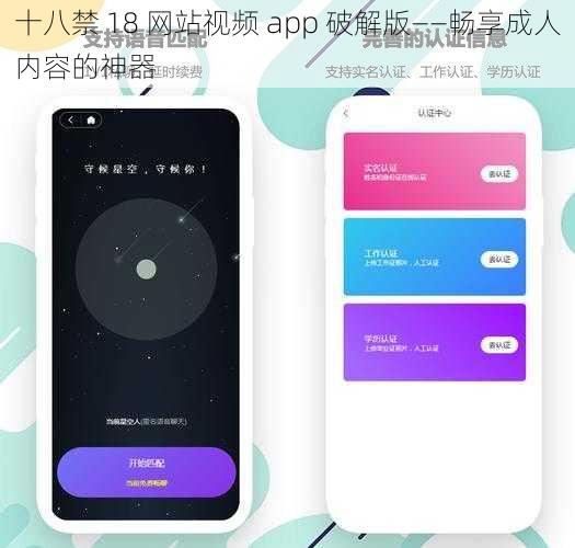 十八禁 18 网站视频 app 破解版——畅享成人内容的神器