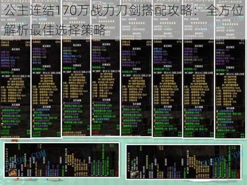 公主连结170万战力刀剑搭配攻略：全方位解析最佳选择策略