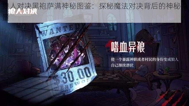 狼人对决黑袍萨满神秘图鉴：探秘魔法对决背后的神秘力量