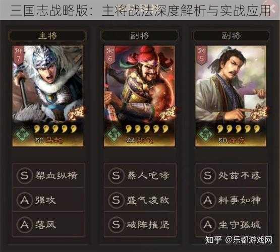 三国志战略版：主将战法深度解析与实战应用