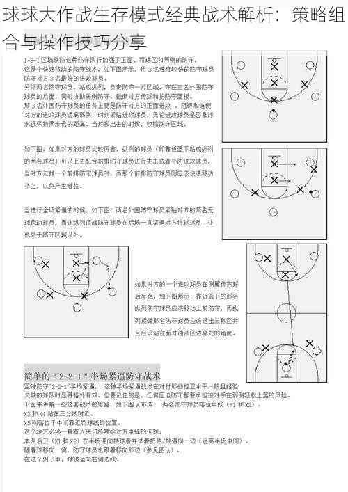 球球大作战生存模式经典战术解析：策略组合与操作技巧分享