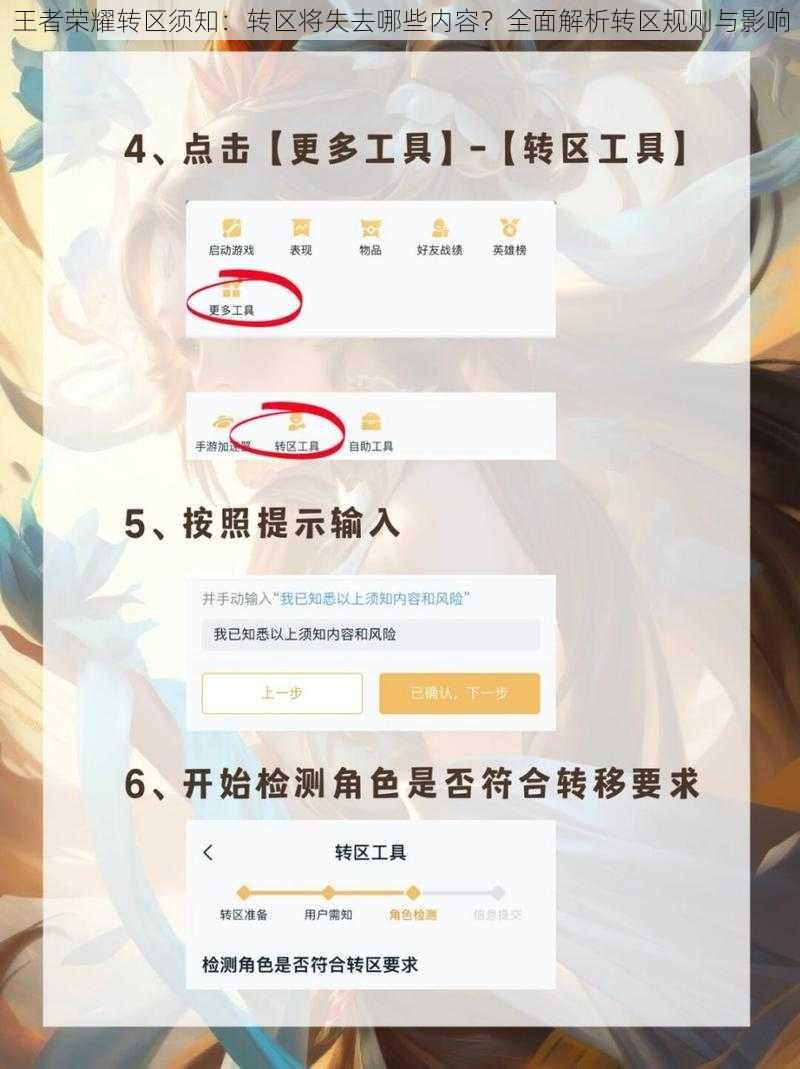 王者荣耀转区须知：转区将失去哪些内容？全面解析转区规则与影响