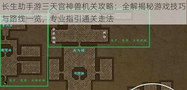 长生劫手游三天宫神兽机关攻略：全解揭秘游戏技巧与路线一览，专业指引通关走法