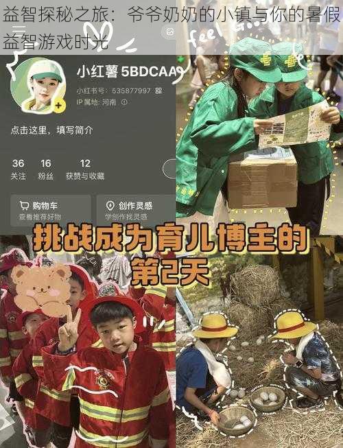 益智探秘之旅：爷爷奶奶的小镇与你的暑假益智游戏时光