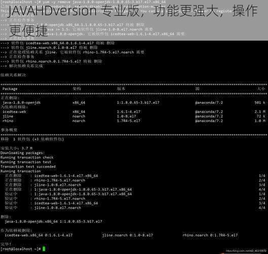 JAVAHDversion 专业版，功能更强大，操作更便捷