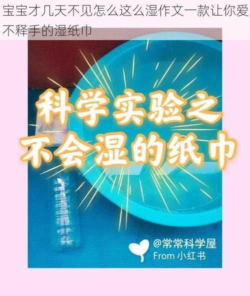 宝宝才几天不见怎么这么湿作文一款让你爱不释手的湿纸巾