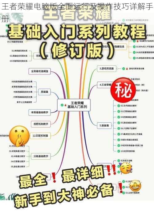 王者荣耀电脑版全面运行及操作技巧详解手册