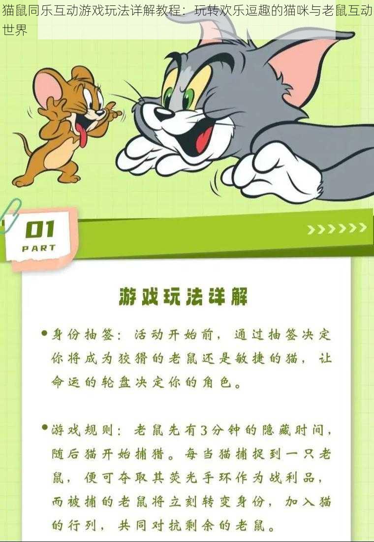 猫鼠同乐互动游戏玩法详解教程：玩转欢乐逗趣的猫咪与老鼠互动世界