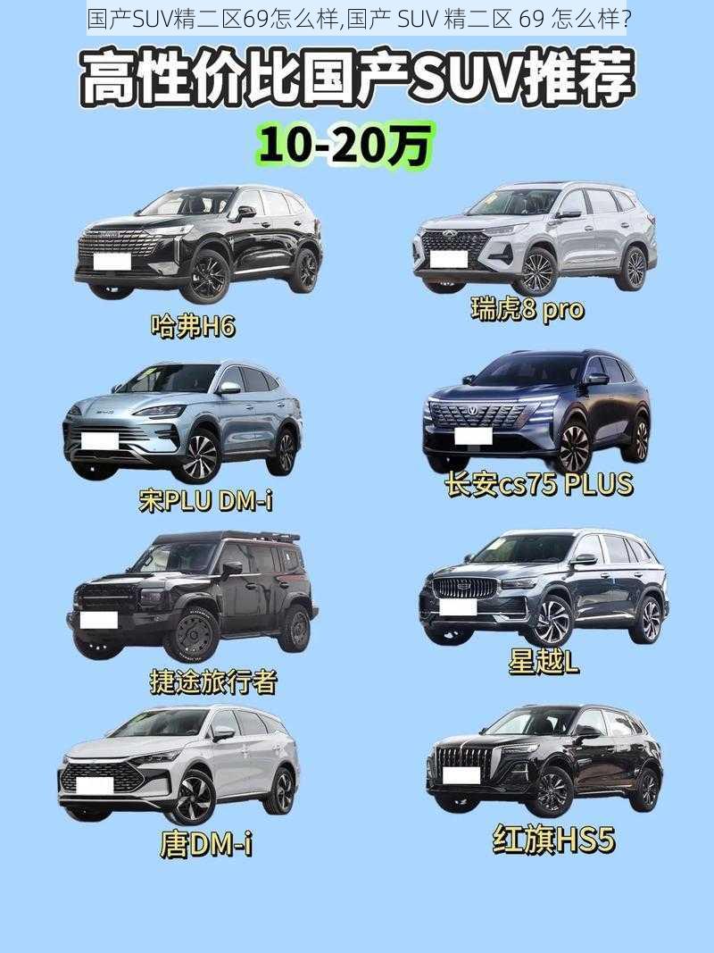 国产SUV精二区69怎么样,国产 SUV 精二区 69 怎么样？