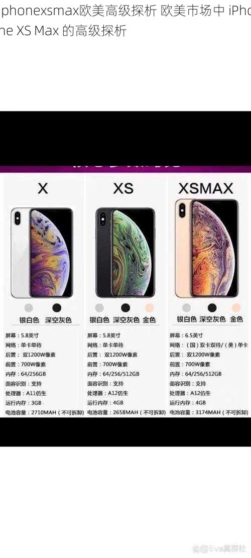 iphonexsmax欧美高级探析 欧美市场中 iPhone XS Max 的高级探析