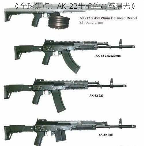 《全球焦点：AK-22步枪的震撼曝光》