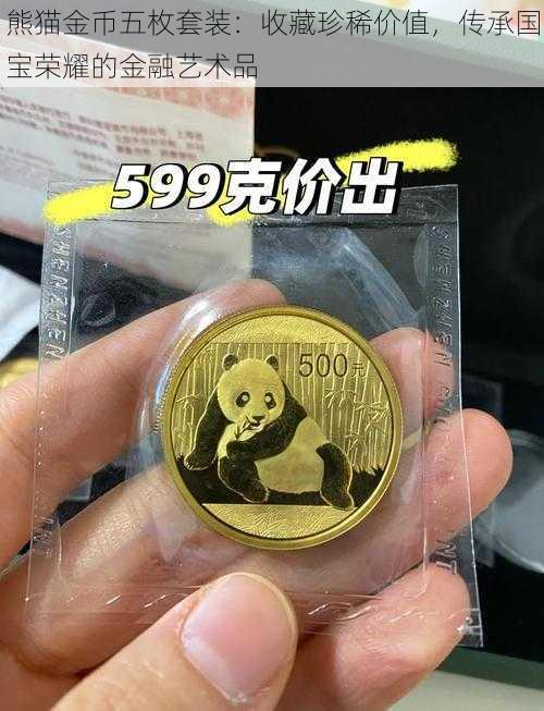 熊猫金币五枚套装：收藏珍稀价值，传承国宝荣耀的金融艺术品